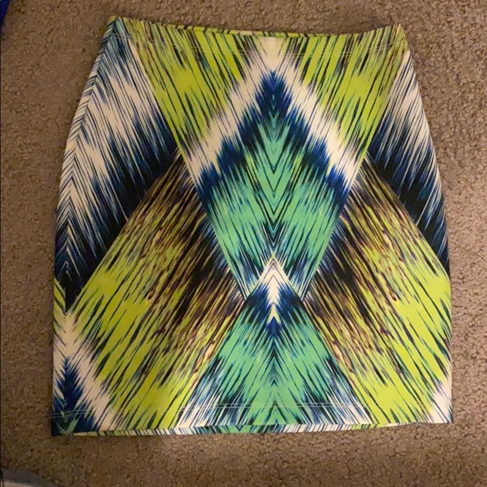 Colorful mini skirt by milly